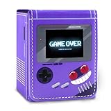 sabermaster Card Deck Box Fits for YGO MTG,100+ Card Storage Box Trading Games PU Leather Storage Premium Deck Case (Game Purple)