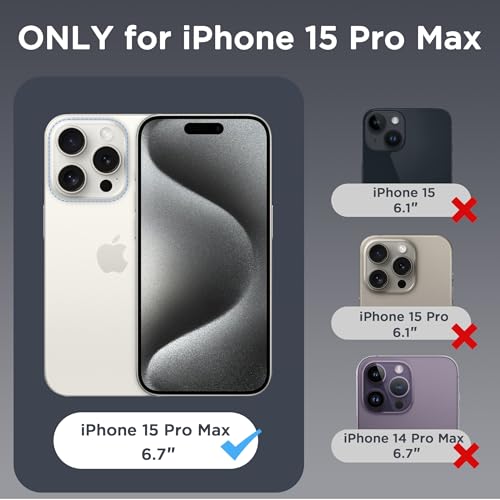 Image of CACOE Magnetic Case for iPhone 15 Pro Max 6.7 inch, Clear
