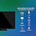 Toshiba QLED Fernseher 40 Zoll Smart TV VIDAA 40QV3F63DDZ Full HD Fernseher, HDR TV mit integriertem Triple-Tuner, schwarz