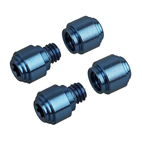 A.I.FORCE 2-Pack Titanium Thumb Studs for Benchmade Bugout 535, Blue