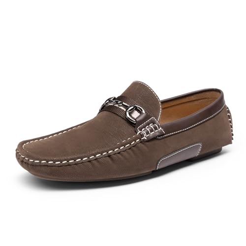 Bruno Marc mens Loafers 8 Brown