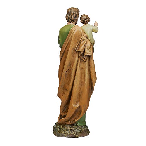 Estatua de San José 14 pulgadas colección Renacimiento miniatura 4
