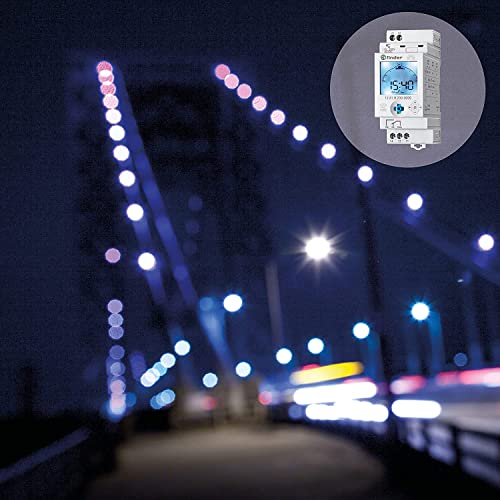 Finder 12.81.8.230.0000 ASTRO-Zeitschaltuhr mit Astroprogramm 1 Kanal NFC