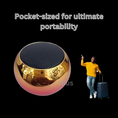 Image of 𝟏𝟓-𝐘𝐞𝐚𝐫 𝐖𝐚𝐫𝐫𝐚𝐧𝐭𝐲 - Pocket-Sized Mini Bluetooth Speaker - Powerful Audio, Seamless Connectivity, Long Battery Life, Durable Water-Resistant Build for Music Lovers