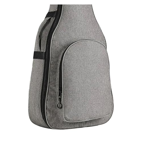 Housse guitare acoustique électrique 41 pouces grise imperméable