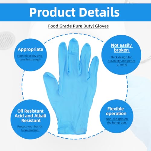 Image of 5Pcs 385311658 RV Toilet Seal Replacement with Gloves for Dometic 300 /310 /320, Rubber Flush Ball Seal Gasket for Solve Toilet Leakage and Stink
