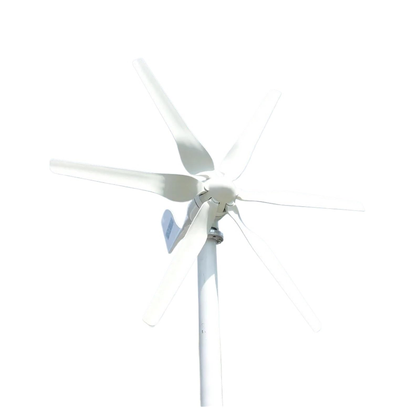 Joliane 6 Wind Turbine 800W 12V 24V Nerator With Blades For Home Use Low Wind Speed Starting Wind Turbines For Home Use(Onecolor)