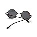 Coolsunny Vintage Hippie Retro Metal Round Circle Frame Sunglasses CS1039