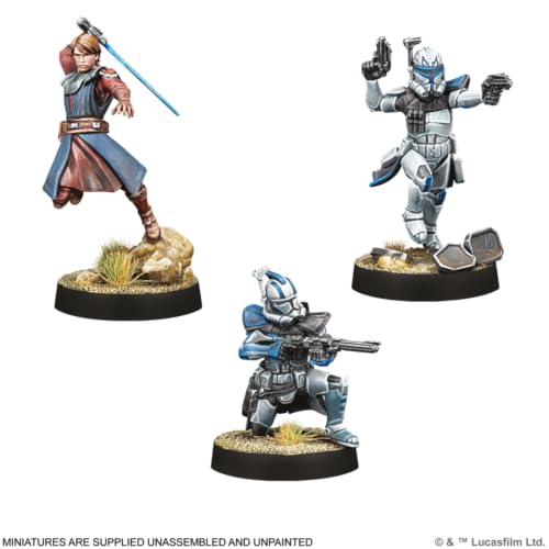 Star Wars Legion Heroes of the Clone Army juego de miniaturas miniatura 6