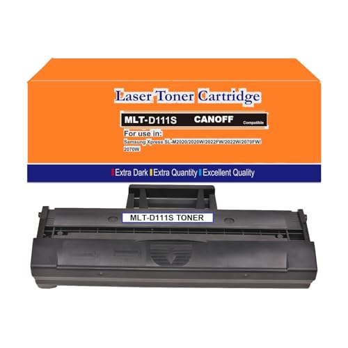 Image of CANOFF MLT-D111 /D111S Toner Cartridge for Sam: Xpress SL-M2070, SL-M2070F, SL-M2070FW, SL-M2070W, SL-M2071, SL-M2071F, SL-M2071FW, SL-M2071W, M2022, M2020W, M2026, M2026W
