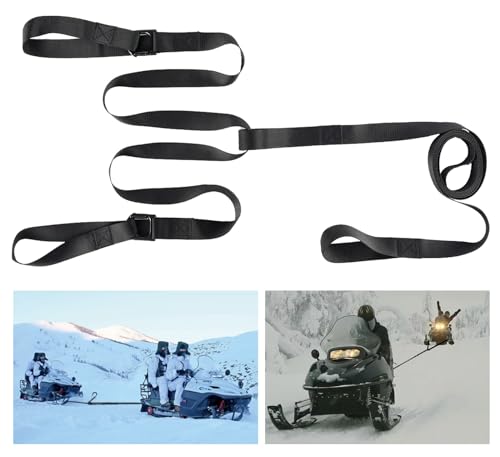 Rosemarie Snowmobile Tow Strap Set