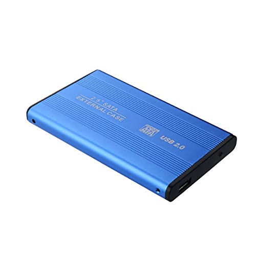 Caja externa para disco 2.5 pulg USB 2.0 a SATA aluminio miniatura 1