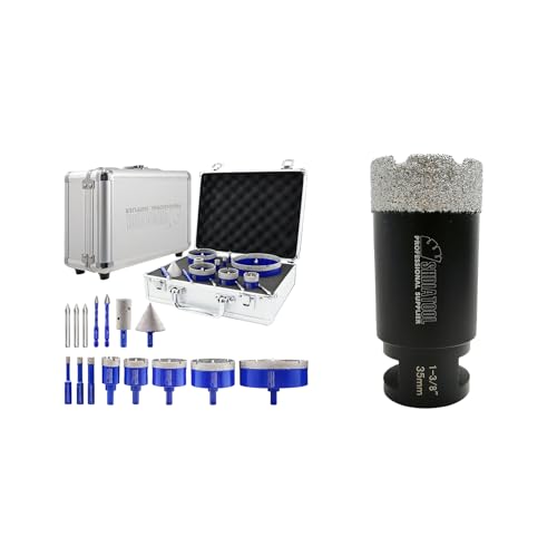 Kit de Brocas Diamante para Azulejo 15 Piezas miniatura 1