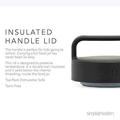 Simple Modern Recipiente térmico para almoço de aço inoxidável à prova de vazamento, 473 ml, Ombre: