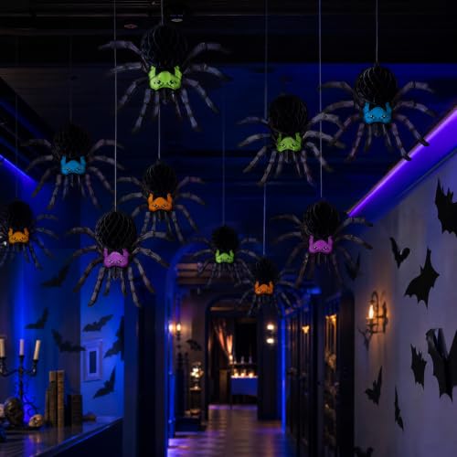 4 Pcs Halloween Hanging Decorations,Bat Decor Ornaments - image 3