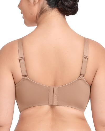 Image of HSIA Minimizer Bras for Women Full Coverage, Unlined Lace Sexy Plus Size Underwire Bra for Large Breasts