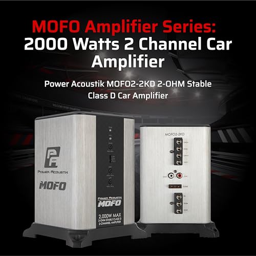 Power Acoustik 2000 Watt Class D Amplifier for Deep Bass and Clear Sound - Image 2