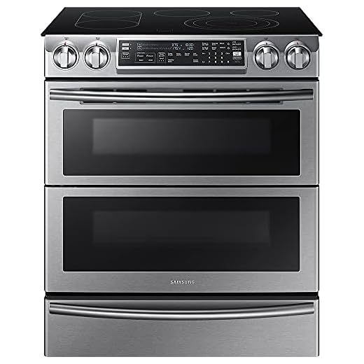 Samsung NE58K9850WS/AA 5.8 Slide-In Electric Range Stainless Steel- Refurbished