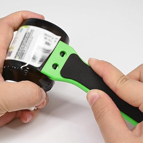 Ehdis 2 pcs Plastic Scraper with 100 Plastic Razor Blade, 6inch Long Handle with EVA Foam, Adhesive Remover, Sticker Remover, for Remove Label, Glue, Sticky Stuff, Decal, Chartreuse 4 Ehdis 2 pcs Plastic Scraper with 100 Plastic Razor Blade, 6inch Long Handle with EVA Foam, Adhesive Remover, Sticker Remover, for Remove Label, Glue, Sticky Stuff, Decal, Chartreuse - Image 4