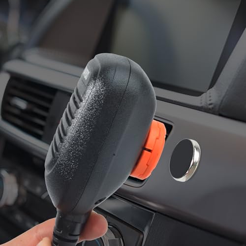 Image of UAYESOK Magnet Mobile Radio Mic & CB Microphone Clip Holder