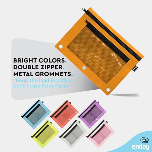 Image of Enday Pencil Pouch (Orange, 1)
