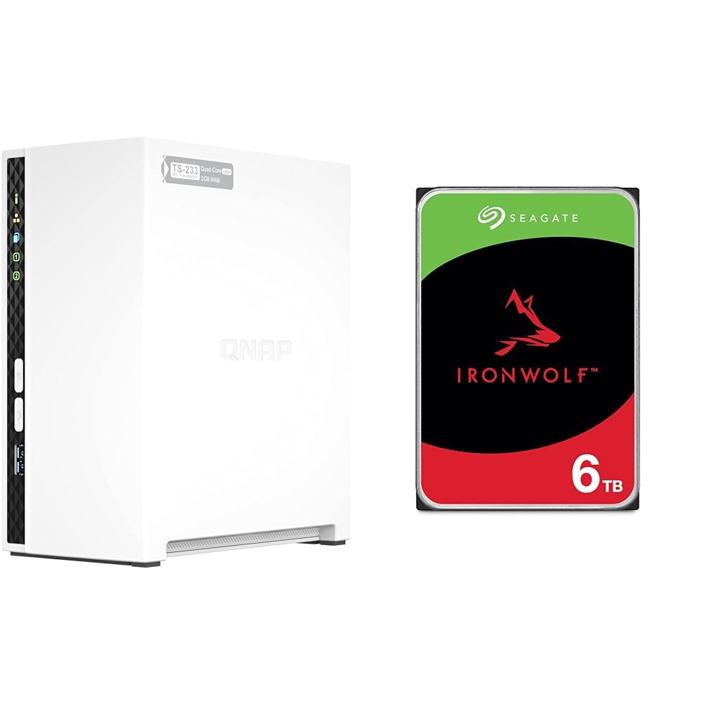 Amazon.co.jp: QNAP (キューナップ) TS-233K/AZ NAS & Seagate 