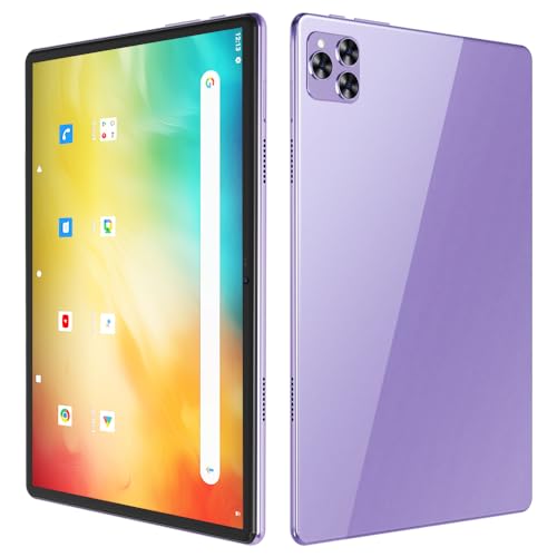 Image of IKALL N18 Tablet with 10.1 inch Display and 4G Calling (4GB Ram, 64GB Storage, Dual Sim+WiFi, Unisoc T310 Processor) (Violet)