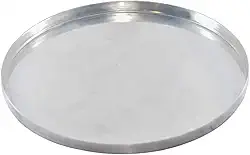 Forma De Pizza Grande 40 Cm 12 Pedaços Tamanho Família Borda Alta