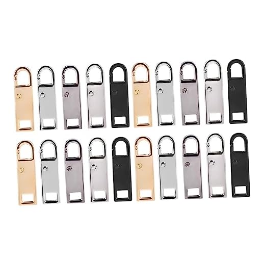 60pcs Zipper Pullers for Easy Repairs