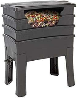 Tumbleweed Worm Cafe Vermicomposter for Outdoor Indoor to Recycle Organic Waste: Worm Composting Bin