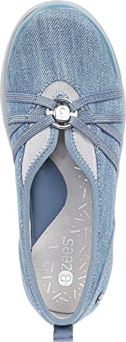 Bzees Women's, Niche Slip-On Denim 8.5 M #TOP5