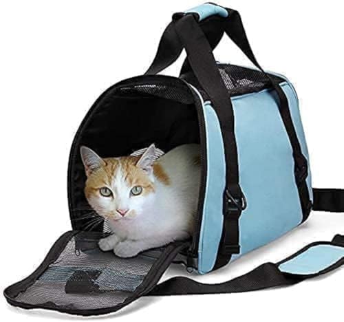 image for ZaneSun Cat Carrier,Soft-Sided Pet Travel Carrier for Cats,Dogs Puppy 
