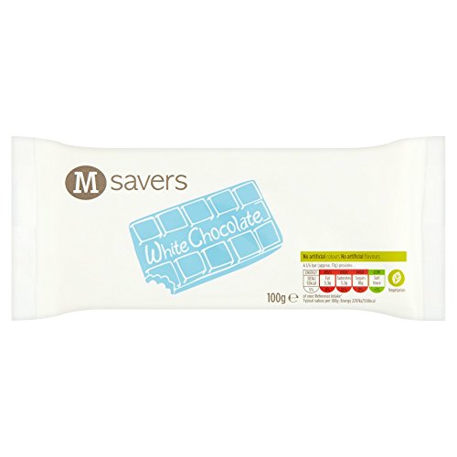 Morrisons Savers White Chocolate 100G