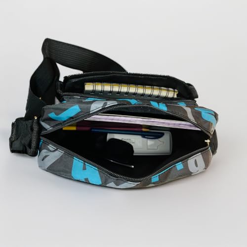 Image of MOMISY Women Mobile Messenger cellphone Bag Ladies Nylon Shoulder Cross Body Long Strap for College, Outing, Travelling, Work