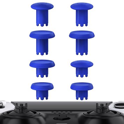 eXtremeRate Joystick pour ps5 Edge Manette,8PCS ThumbsGear Boutons de Joysticks Interchangeables pour ps5 Edge Controller,Accessoires de Remplacement Bâton...