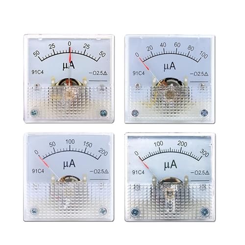 Ampèremètre CC microampèremètre analogique 91C4 200uA pour panneau électrique