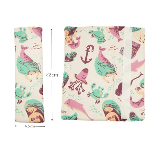 Image of Seat Belt Cover Pad for Kids, 2 Pcs Soft Baby Seat Belt Cushions Pads, Car Seat Straps Shoulder Protector Pillow for Girls Boys