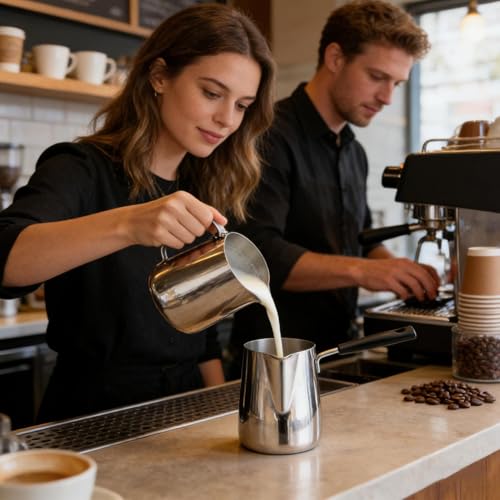 Cafetera turca de 600 ml, sartén diaria para bebidas y té con leche en el hogar 3