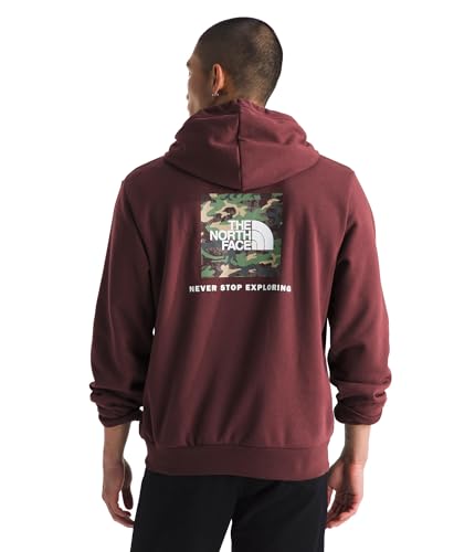 Image of THE NORTH FACE Men's Evolution Box Camo Fill Hoodie | Sweatshirt With 2 Piece Hood, Adjustable Drawcord, Kangaroo Hand Pocket