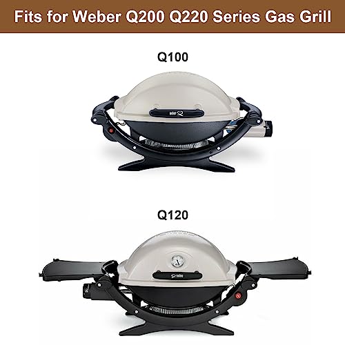 Outspark-80477-Gas-Grill-Valve-Regulator-for-Weber-Q100-Q120-Series-Gas-GrillGrill-Regulator-Replacement-Parts-for-Weber-386001-386002-516002-53060001-Baby-Q