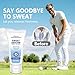 Face Antiperspirant - Face Sweat Blocker for Forehead, Face, Scalp & Cheek, Controls Oil, Reduces Sweat, Suitable for Men & Women, 60ml
