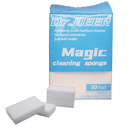 Keenkid 50 Pcs/Lot Magic Sponges Cleaning Eraser Melamine Sponge Foam Pads,Multi-Functional Household Cleaning Kitchen Dish Sponge 100X60X20Mm (50) #TOP12