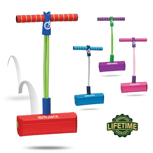 Image of New Bounce Pogo Stick for Toddlers, Foam Jumper, Ages 3+ | Foam Jumper, Age 3,4,5,6,7,8, Outdoor Jumping Toys, Birthday Gift for Toddler Girls and Boys