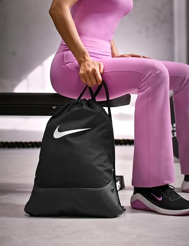 Image of Nike Unisex Adult Gameday Brasilia X Drawstring Bag Backpack (18L) | Mens and Womens