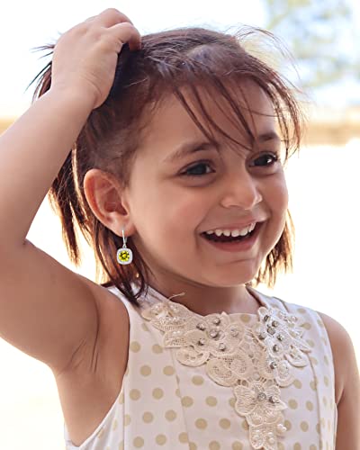 9 Pairs Silver Leverback Cubic Zirconia Drop Dangle Earrings Set For Girls Women Hypoallergenic Rhinestone Earrings For Teen Girls Small Hoop Earrings For Women Multipack Jewelry Gift For Women Girls #TOP2