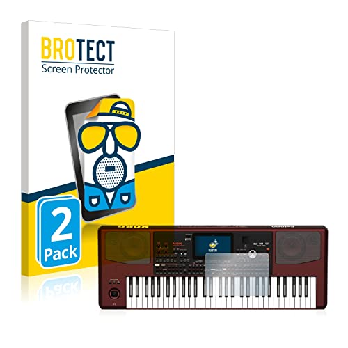 Bedifol 2X BROTECT Matte Screen Protector for Korg Pa1000, Matte, Anti-Glare, Anti-Scratch