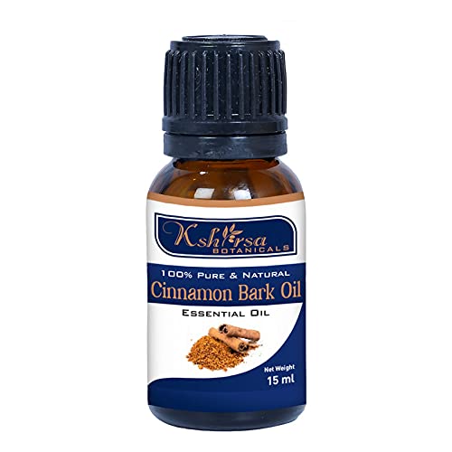 100% Pure & Natural & Undiluted Cinnamon Bark Essential Oil (Cinnamomum Zeylanicum) for Hair & Skin Care - Steam Distilled (15 ml)-image-33
