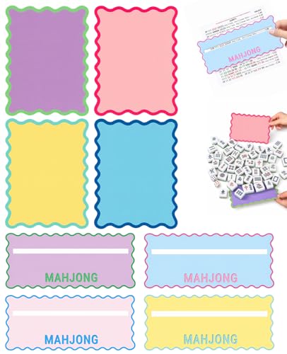 Set 8 cartas para mezclar y leer Mahjong miniatura 1