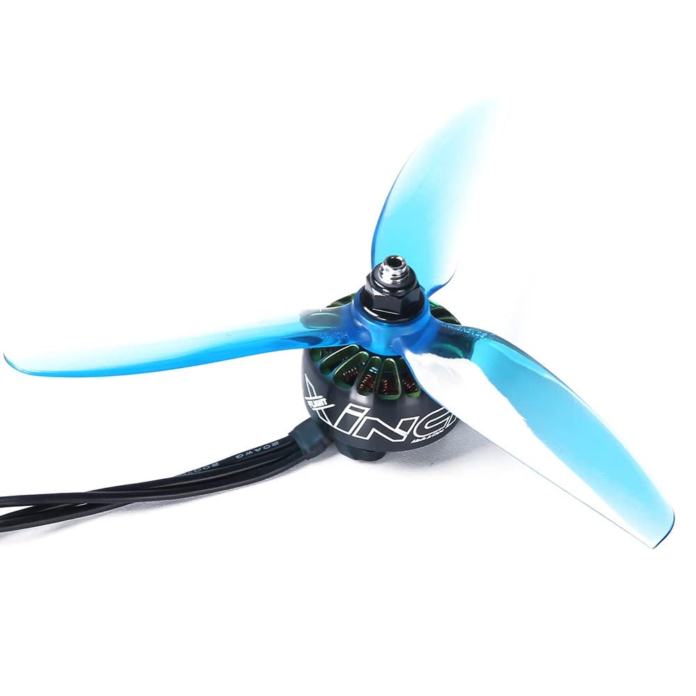 Eliche Per Droni 12 PCS / 6 paia Freestyle Prop 5X4.3X3V2S CW + CCW Elica da 5 pollici / Adatta for FPV Racing RC Drone Quadcopter Multirotor Pezzi Di Ricambio Per Pale Dell'elica ( Color : Sky Blue )