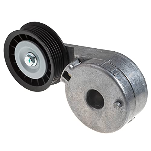 Auqdd 38104 Automatic Belt Tensioner Pulley Assembly (3.4L/3.5L) Fit For 02-07 Buick Rendezvous/05-09 Chevy Equinox 97-06 Malibu/99-04 Olds Alero/01-05 Pontiac Aztek 99-05 Grand Am/05-06 Saturn Relay #TOP3